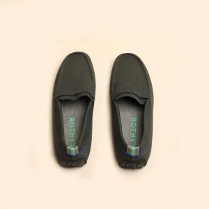 Rothy -  Men - The Driving Loafer - Green Versatile Footwear Firm Guard