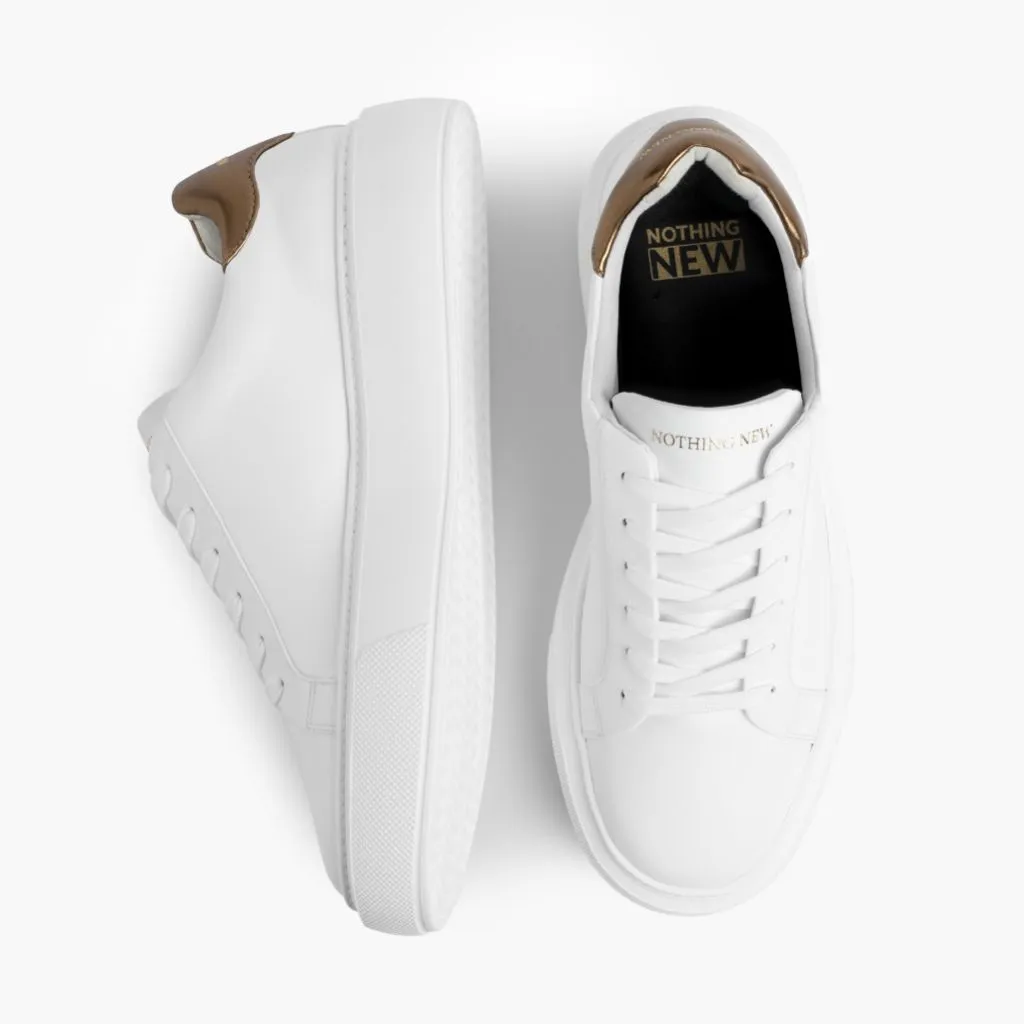 Elastic Lacing Easy Pace Men's Grand | White x Gold