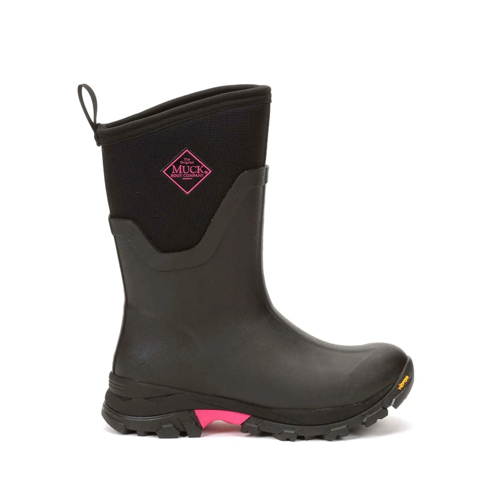 Waterproof Seams Muck Boots Womens Arctic Ice Mid Wellingtons Black