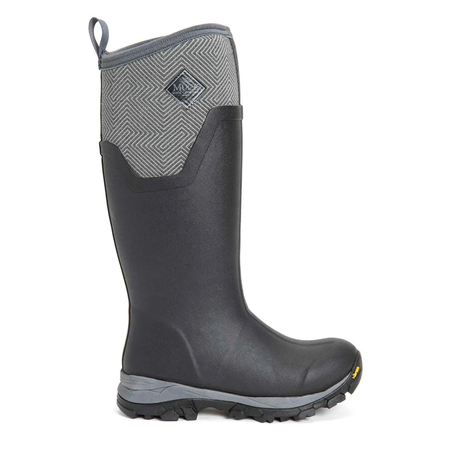 Walk Safe Outdoor Ready Boots Muck Boots Womens Arctic Ice Tall Wellingtons Black