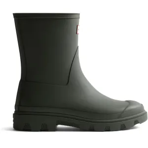 Hunter Womens Downpour Short Boot Dark Olive Active Boots