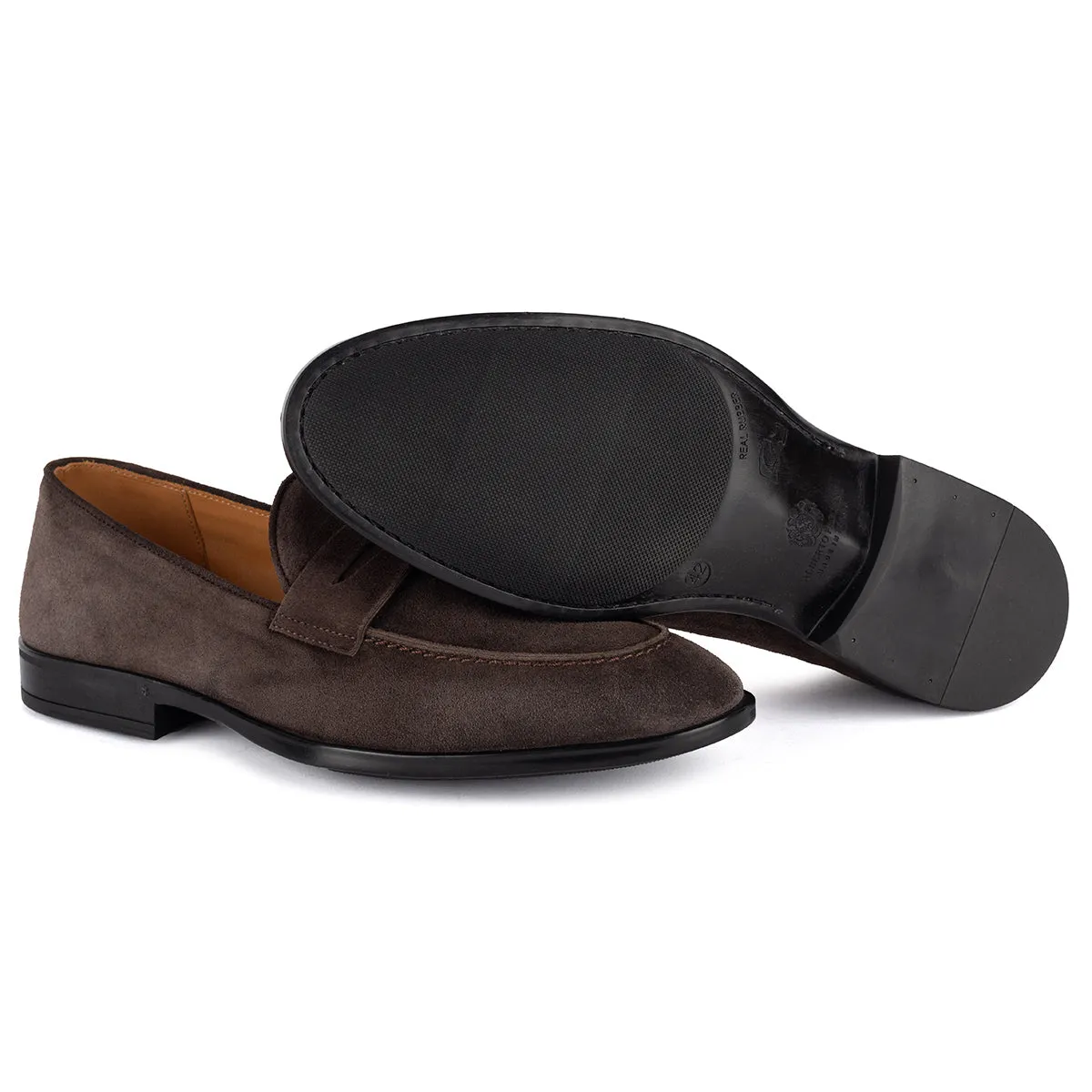 Comfortable Slip-on Style ESSENTIAL JASON 94092 <br>Moka loafers