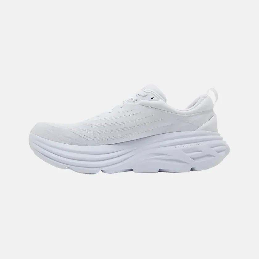 3D - mesh shoes Hoka Bondi 8 Men's Running Shoes -White