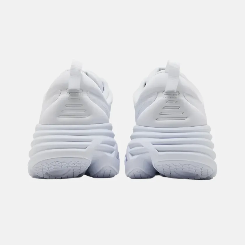 futuristic - design shoes Comfortable Heel Hoka Bondi 8 Men's Running Shoes -White