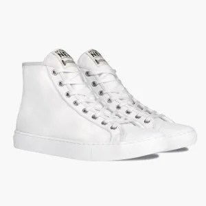 Women's Classic High Top | White Breathable Outsole