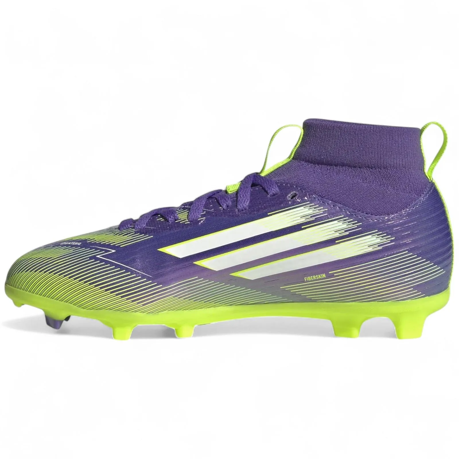 Dynamic Play adidas F50 League Kids Firm Ground Mid-Cut Football Boots