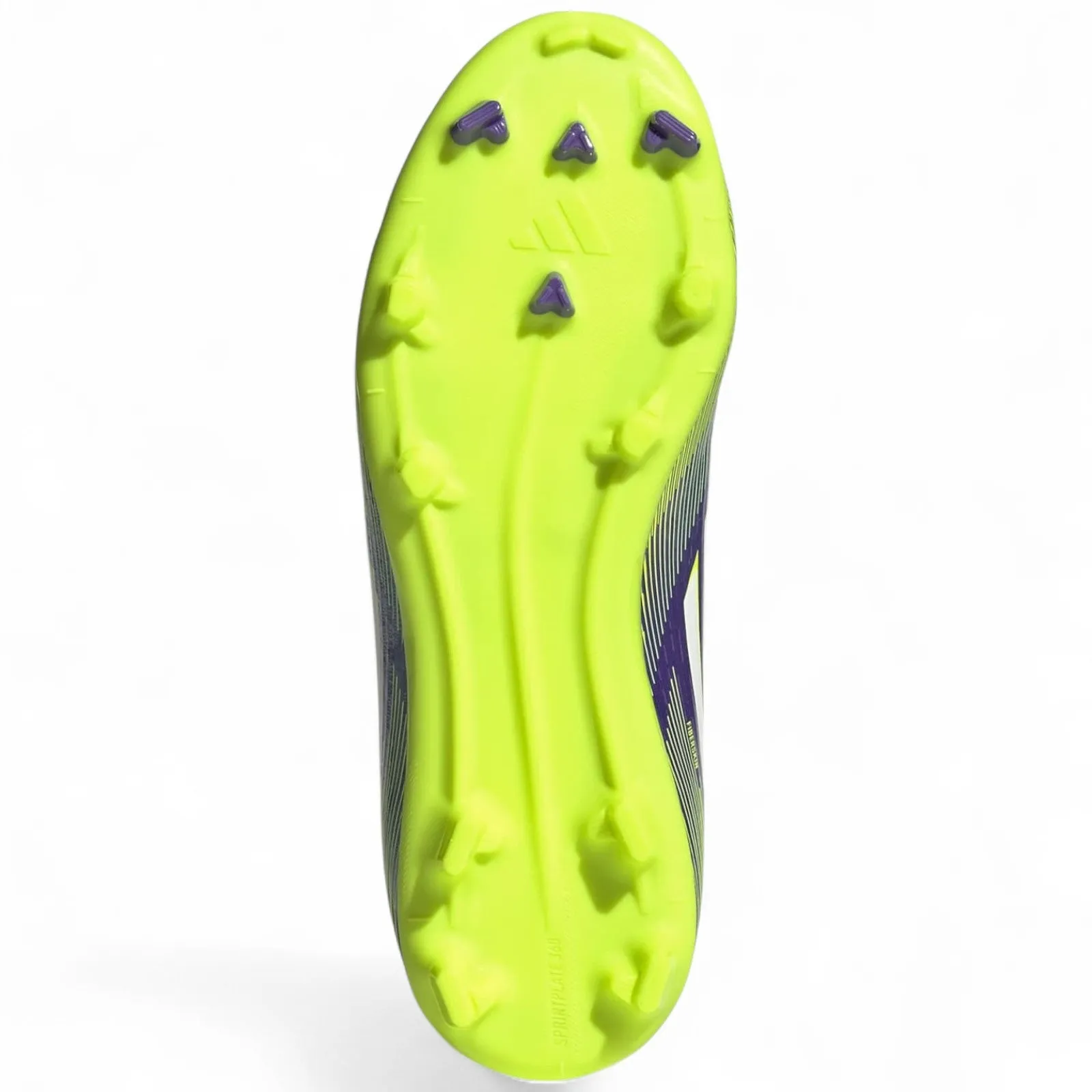 Athletic Build adidas F50 League Kids Firm Ground Mid-Cut Football Boots
