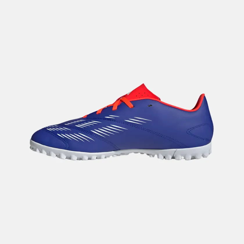 Foot Cushion Adidas Predator Club Turf Unisex Football Shoes -Lucid Blue/Cloud White/Solar Red