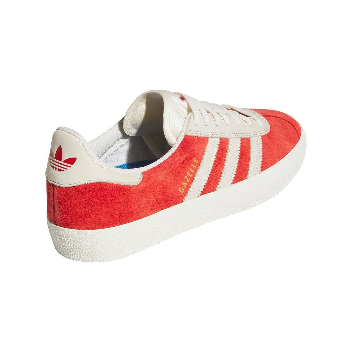 Adidas - Gazelle Adv Shoes Red/White Jump Stability Cushioned Insole