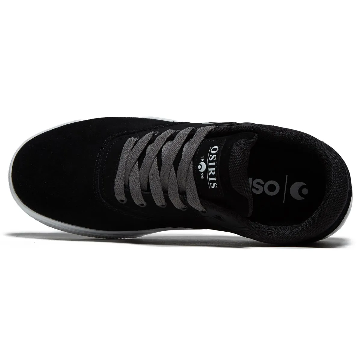 synthetic leather Osiris Rec Shoes - Black/White/Charcoal