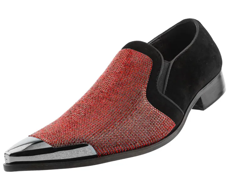 Dezzy Red Customizable Slip On Urban Travel Comfort