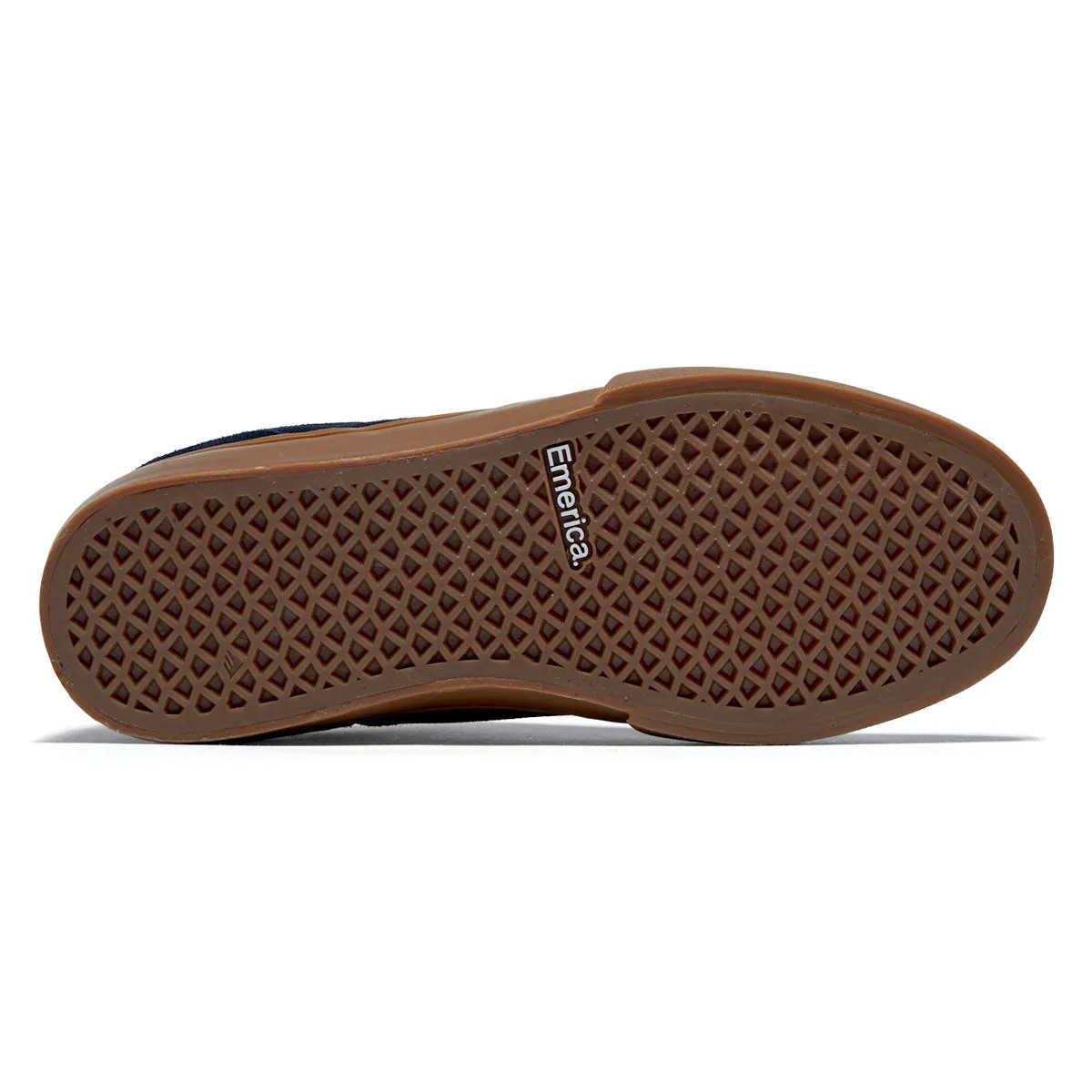 Emerica The Low Vulc Shoes - Navy/Gum Outdoor Ready Skater Style