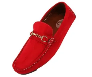 Memory Foam Sleek Slip On Ecker Red