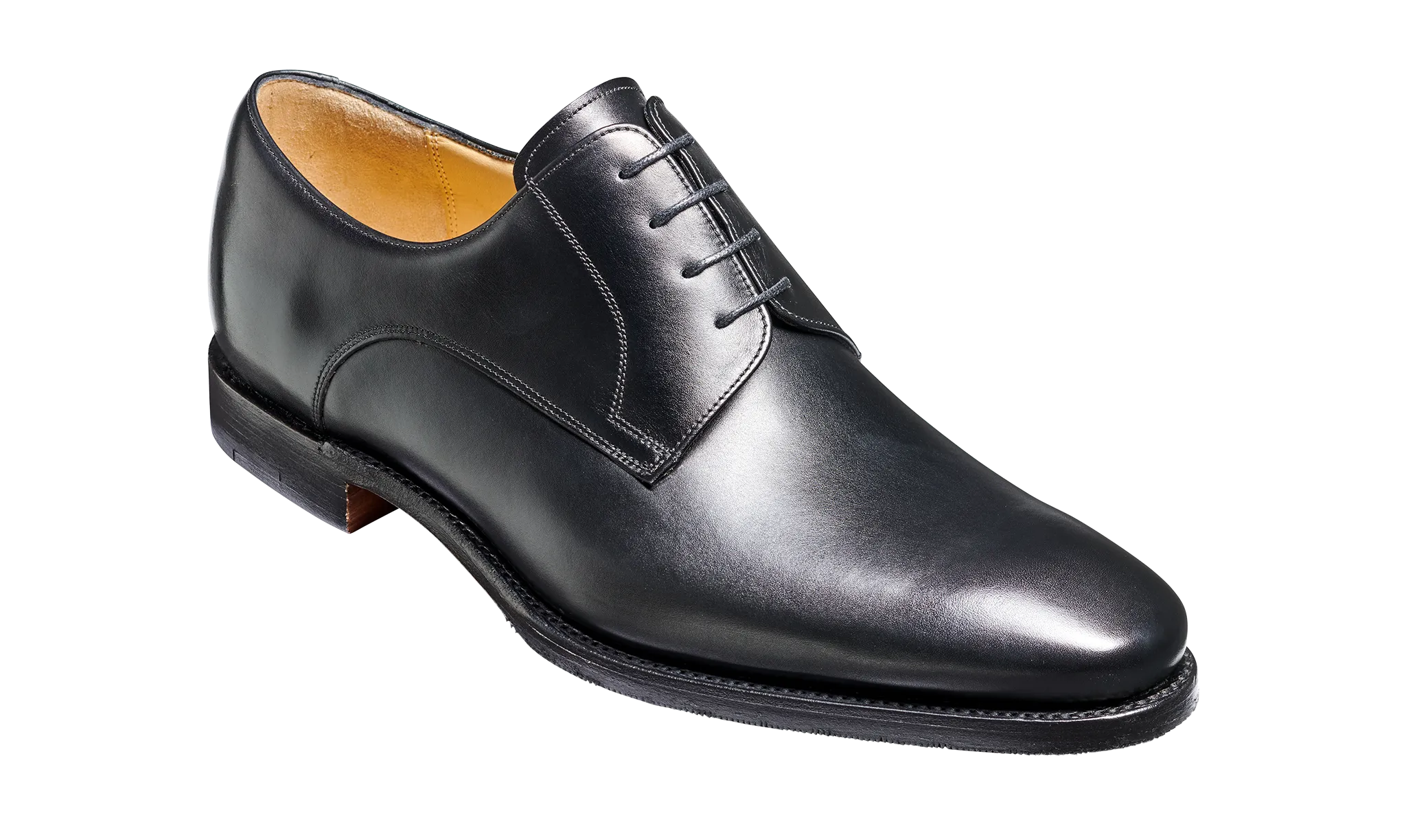 Ellon - Black Calf Office Ready Outfit Premium Comfort Step