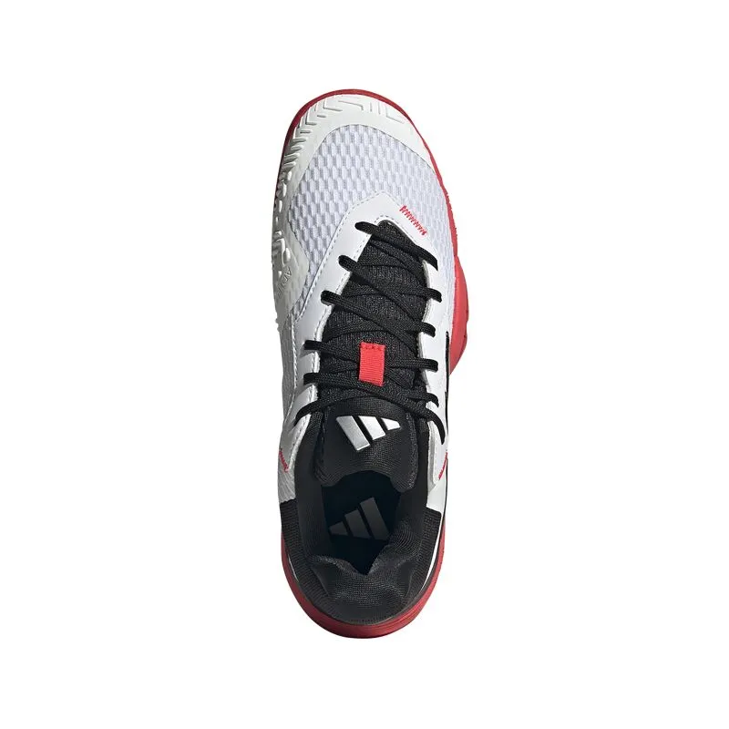 Adidas Barricade Kids Tennis Shoes Anti Odor Smooth Texture