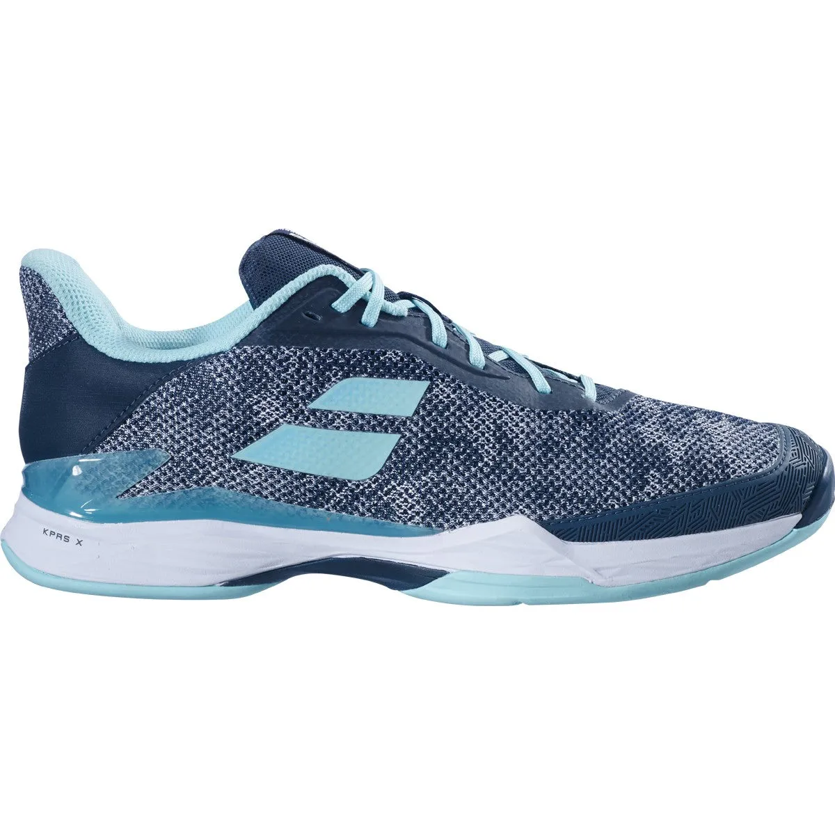 Babolat Jet Tere Clay (Mens) Tennis Shoes - Midnight Navy Tread Pattern