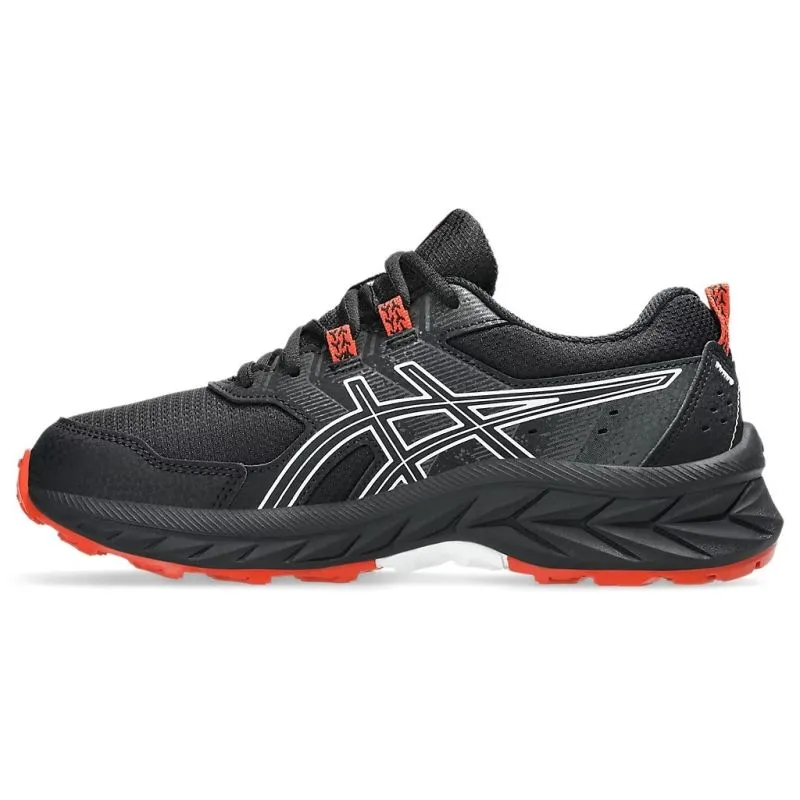 ASICS GEL-Venture 9 GS Kids Trail Running Shoes Warm Up herringbone outsole shoes