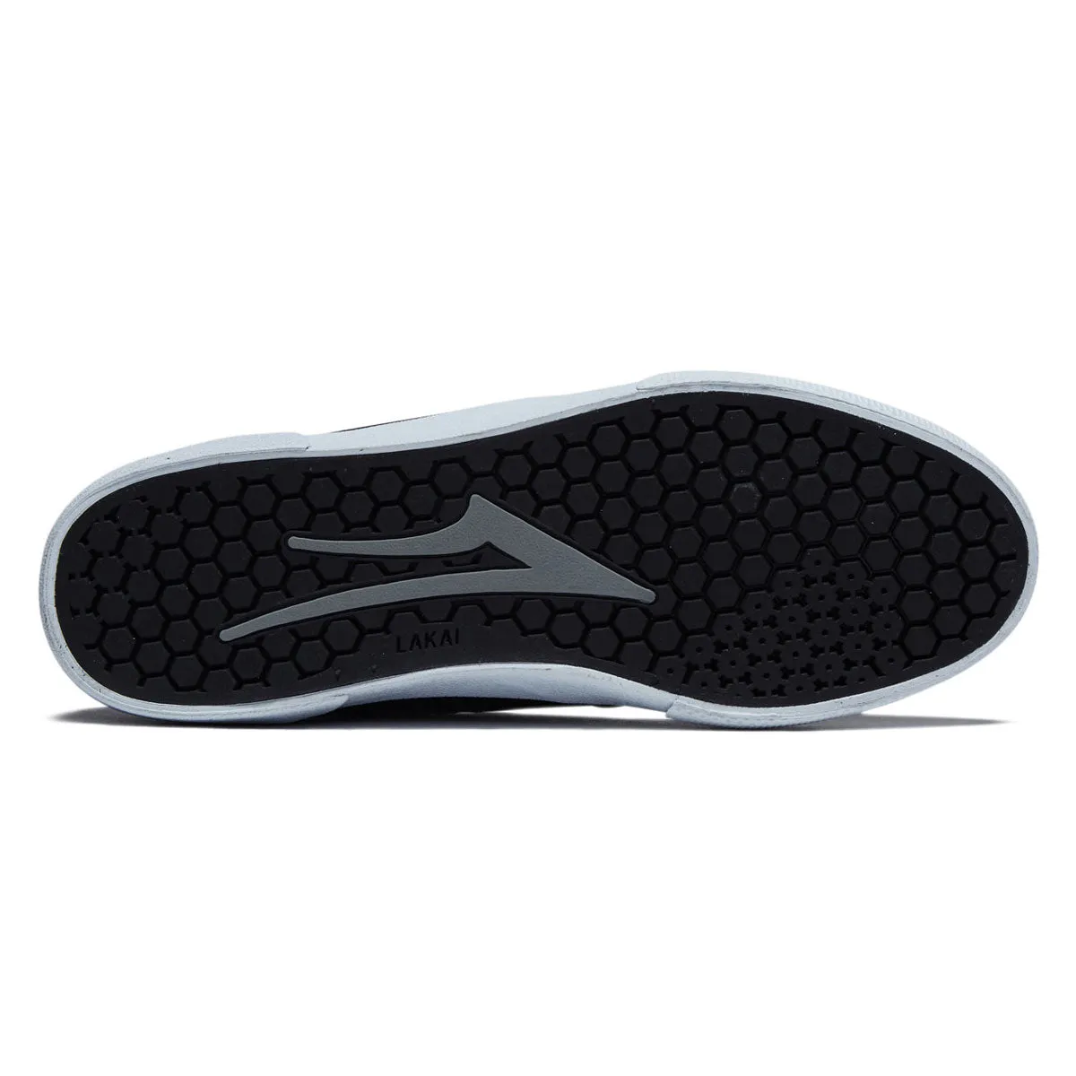 Anti Bacterial Active Vibe Lakai Cambridge Shoes - Black/Grey Suede