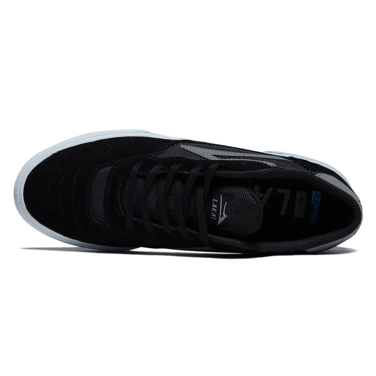 High impact Lakai Cambridge Shoes - Black/Grey Suede
