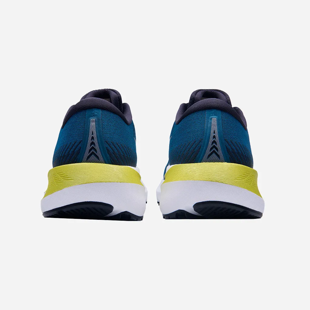 361-KAIROS 3: Dark Moss/Chartreuse pastel - colored running shoes Arch Alignment