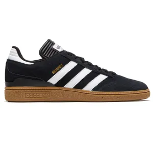 Adidas Busenitz Shoes - Black/White/Gold Metallic Quick Skate Fit Adventure Wear