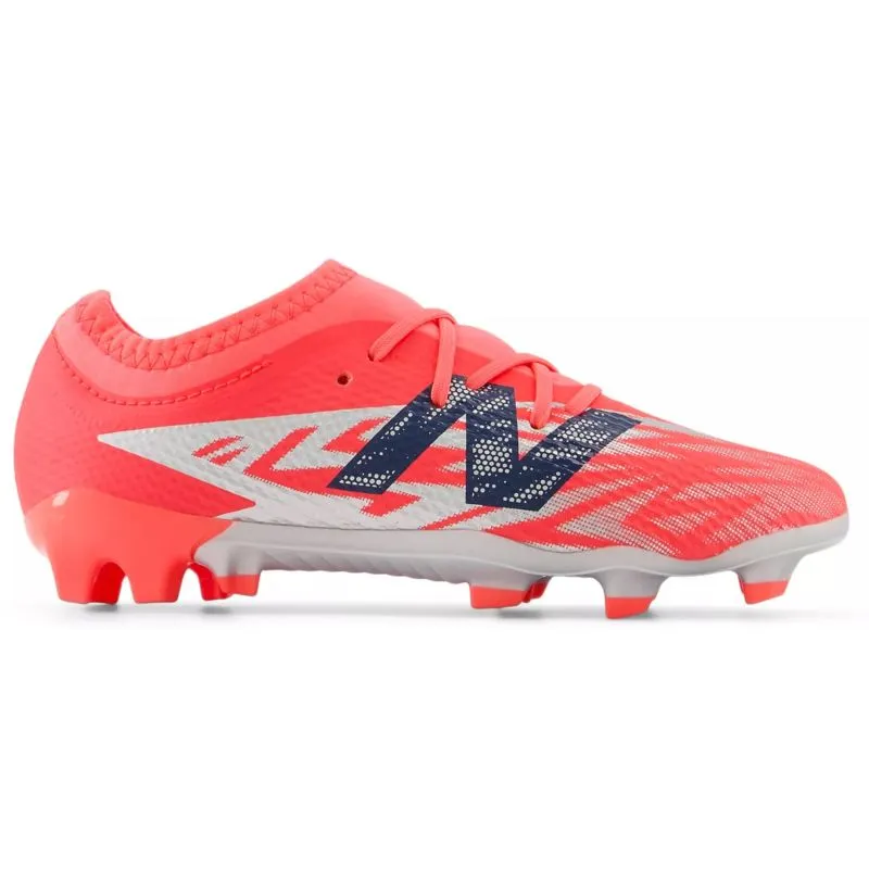 New Balance Furon Team FG Kids Football Boot Quick lace Flex zone