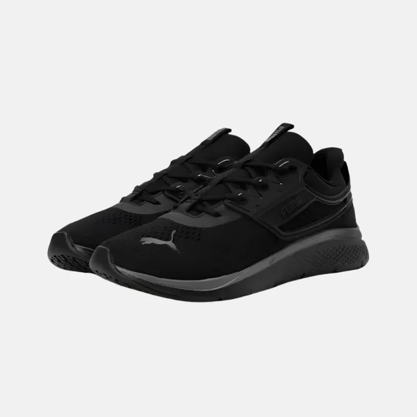 sports nutrition Shock absorption Puma Softride Pro Echo Consonance Men's Running Shoes -Black/Shadow Gray