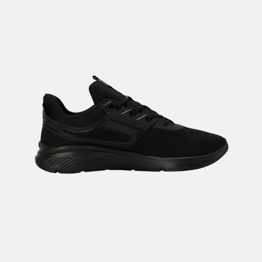 Puma Softride Pro Echo Consonance Men's Running Shoes -Black/Shadow Gray running in a gondola area shoes Elastic Lacing