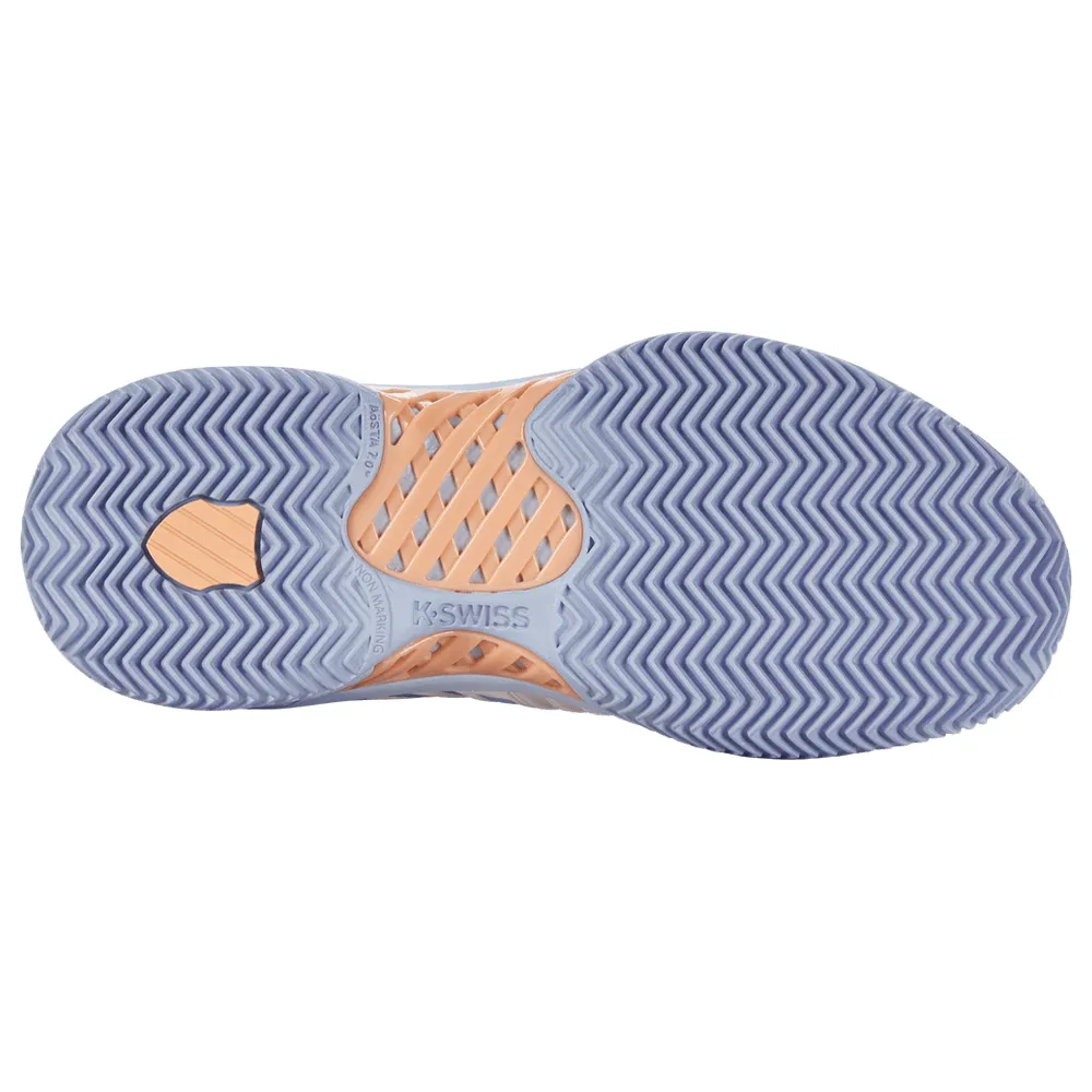 K-Swiss Express Light 3 HB Tennis Shoes (Ladies) - STAR WHITE/HEATHER/PEACH FUZZ Functional Fit