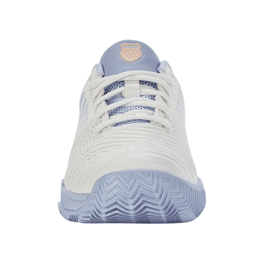 K-Swiss Express Light 3 HB Tennis Shoes (Ladies) - STAR WHITE/HEATHER/PEACH FUZZ Flexible Design