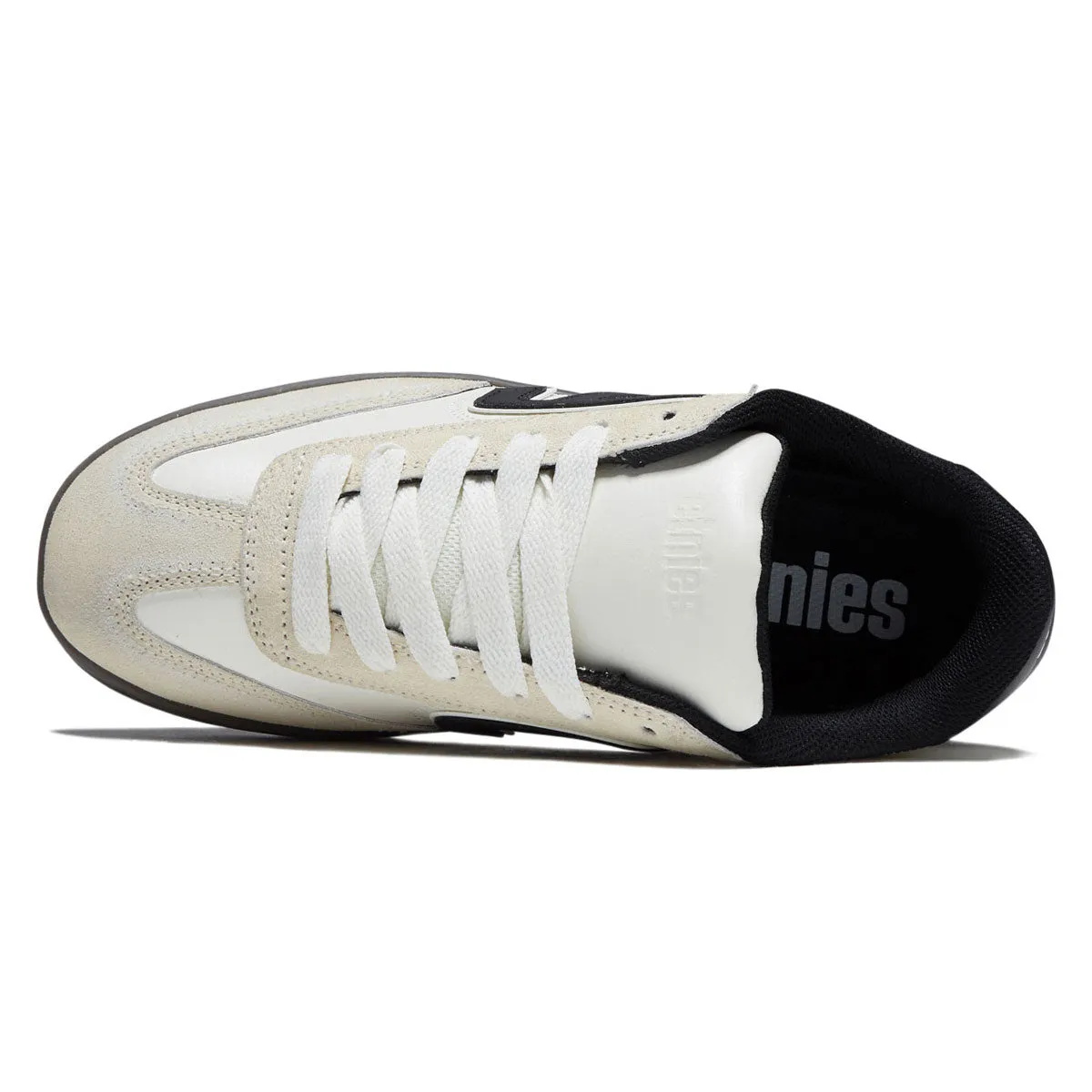 Etnies Lo-Cut Shoes - White/Black/Gum Quick Movement