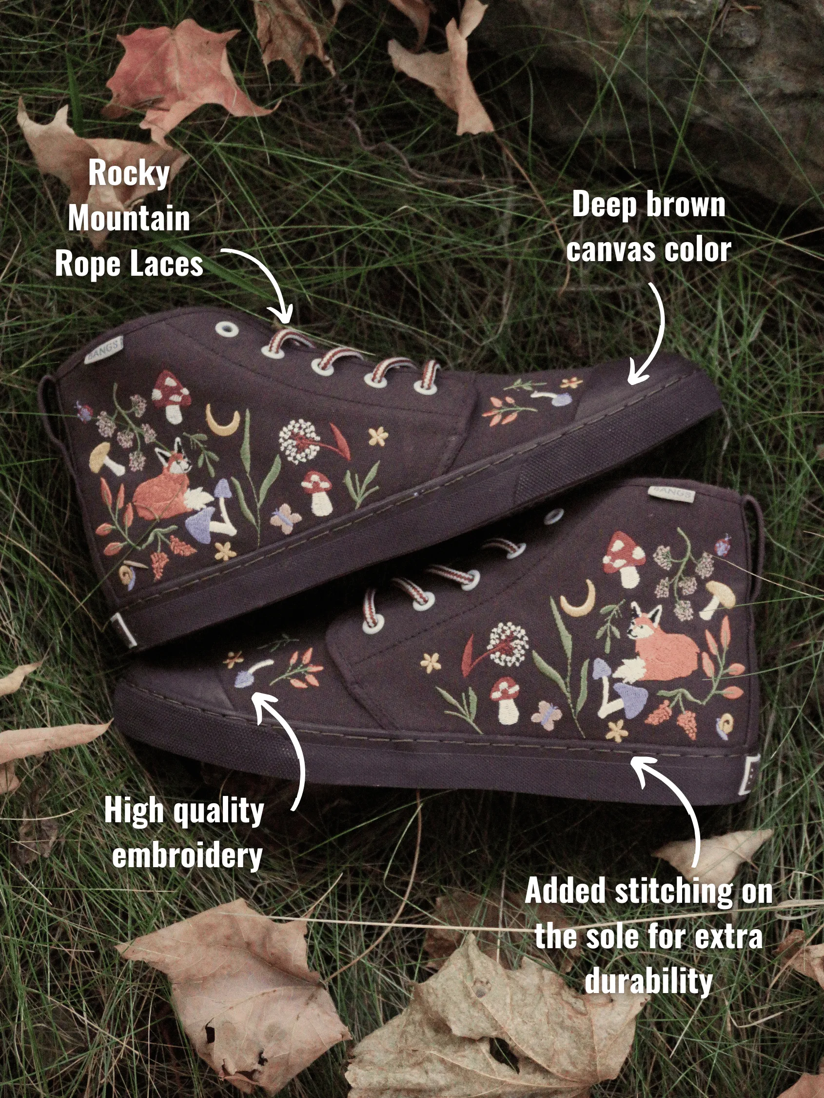 Maple Meadow High Top Soft Cushioned Upper