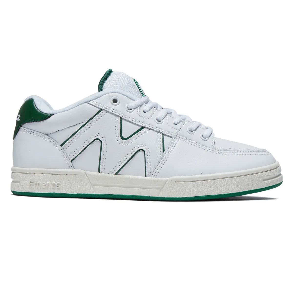 Emerica OG-1 Shoes - White/Green Trend Fashion Lateral Support