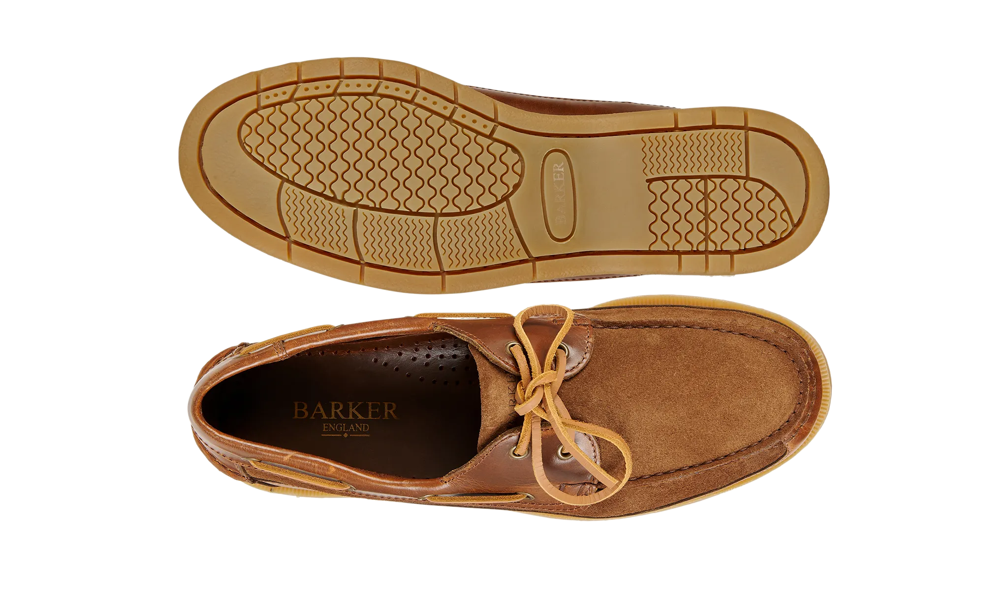 Dexter - Tan Leather Tan Suede Soft Land