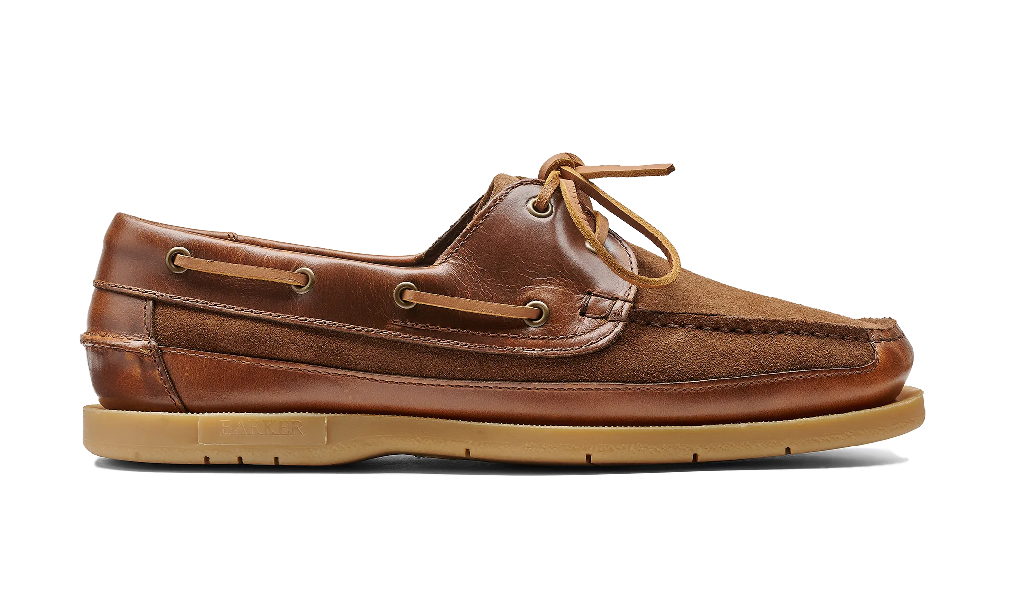 Pearl Shine Dexter - Tan Leather Tan Suede