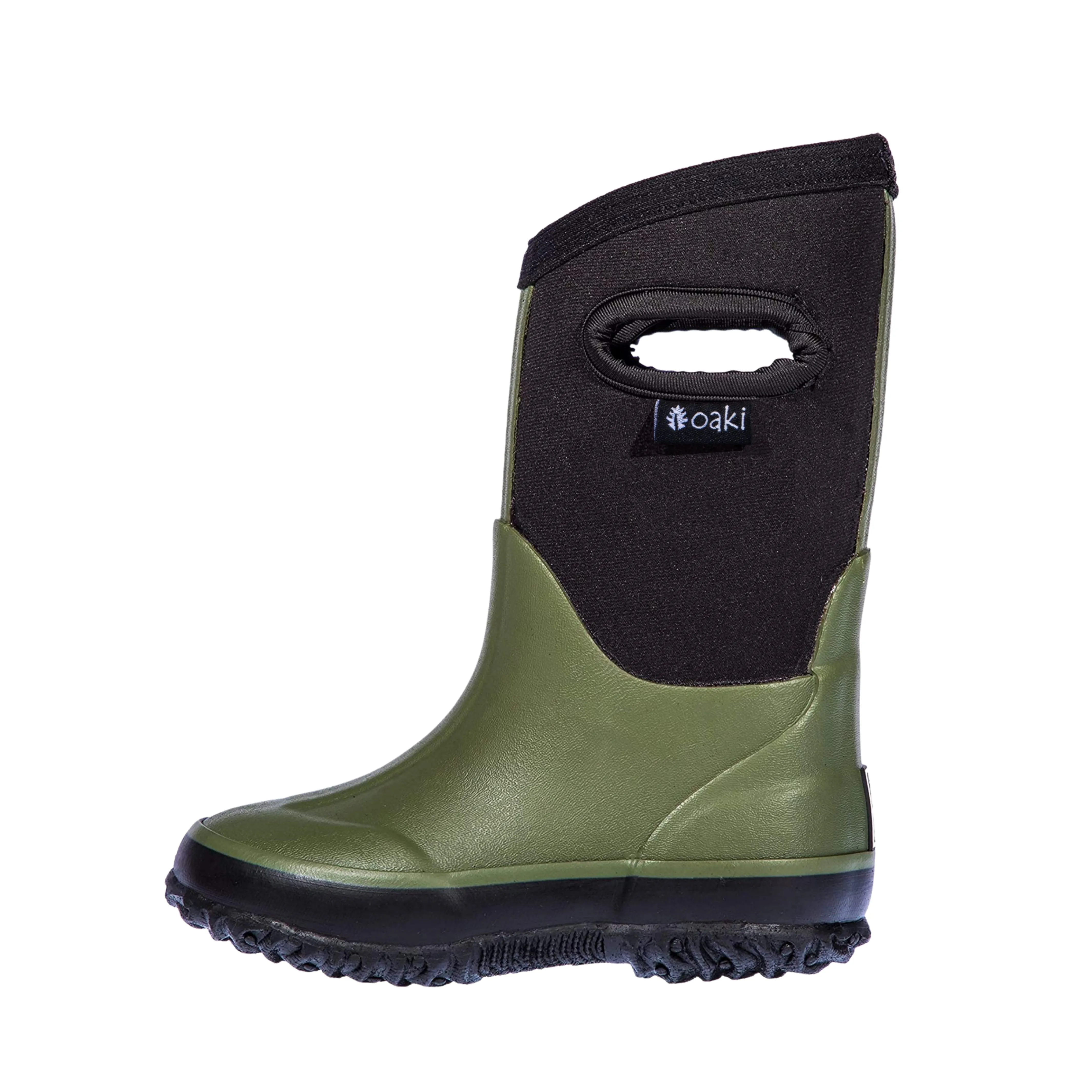 Heavy Duty Winter Frost Terrain Walks Forest Green Neoprene Rain/Snow Boots