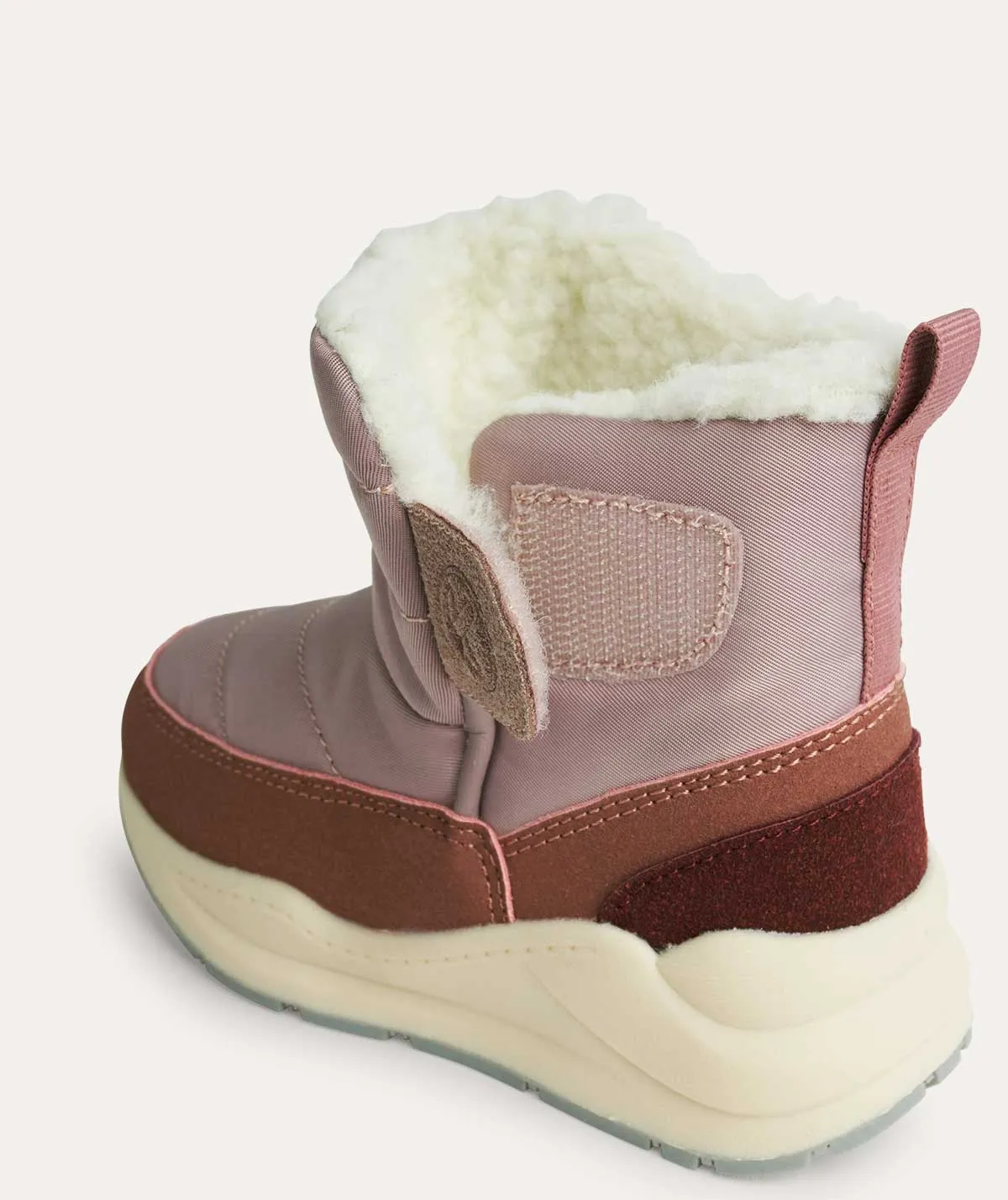 Quilted Snow Boot - Rose Outdoor Walk Fit