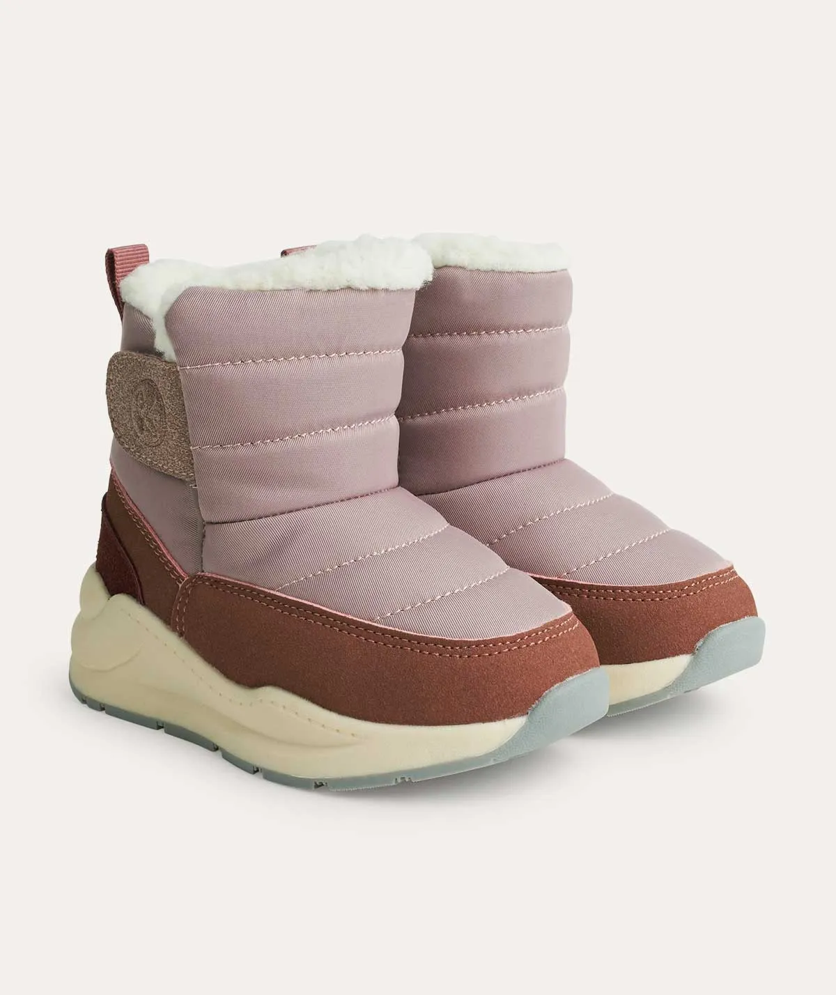 Fast Walk Footwear for Every Weather Quilted Snow Boot - Rose