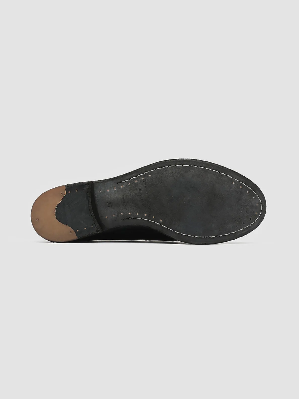 LEXIKON 516 - Black Leather Loafers Gel Soft Commute Light