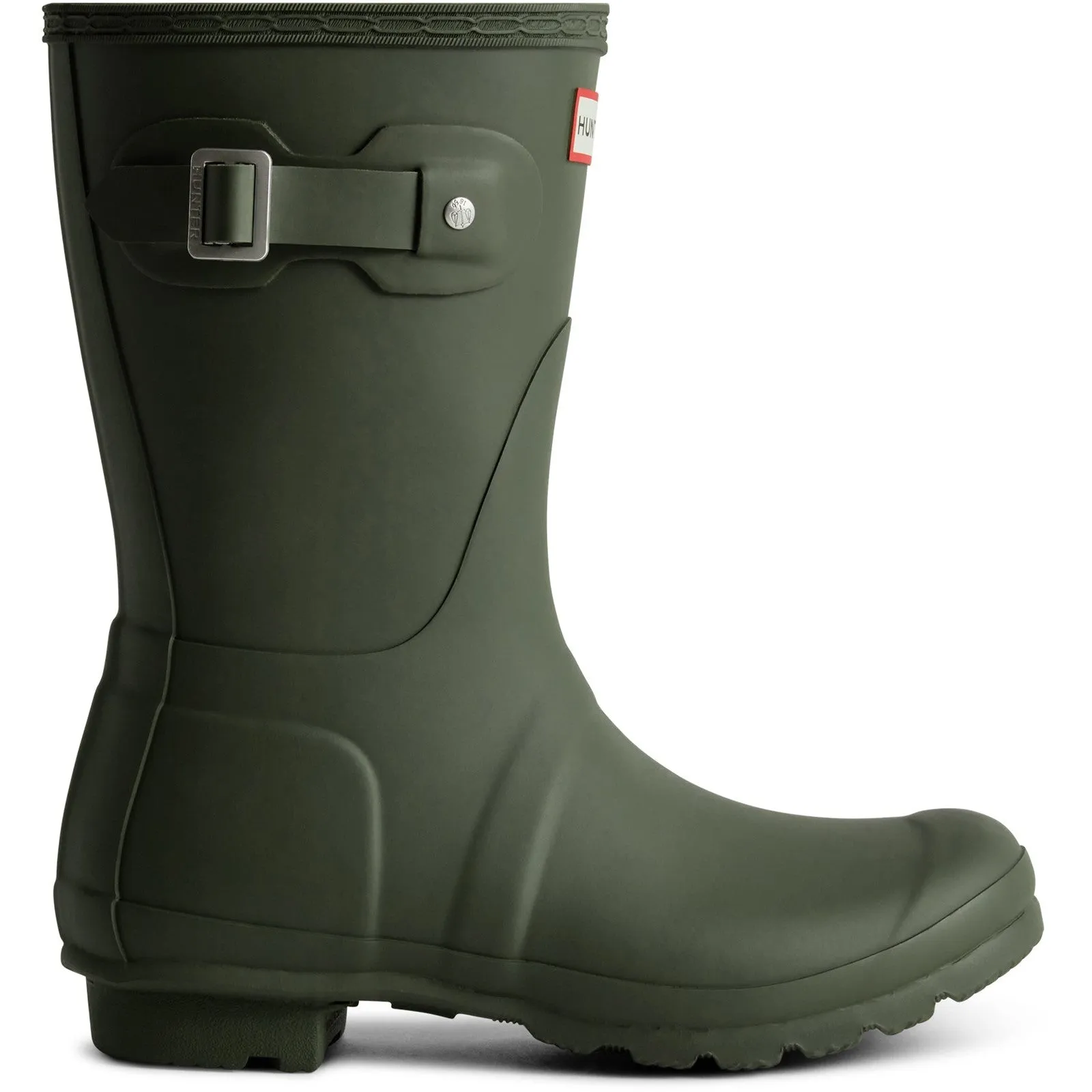 Active Walk Gear Hunter Womens Original Short Wellingtons Dark Olive