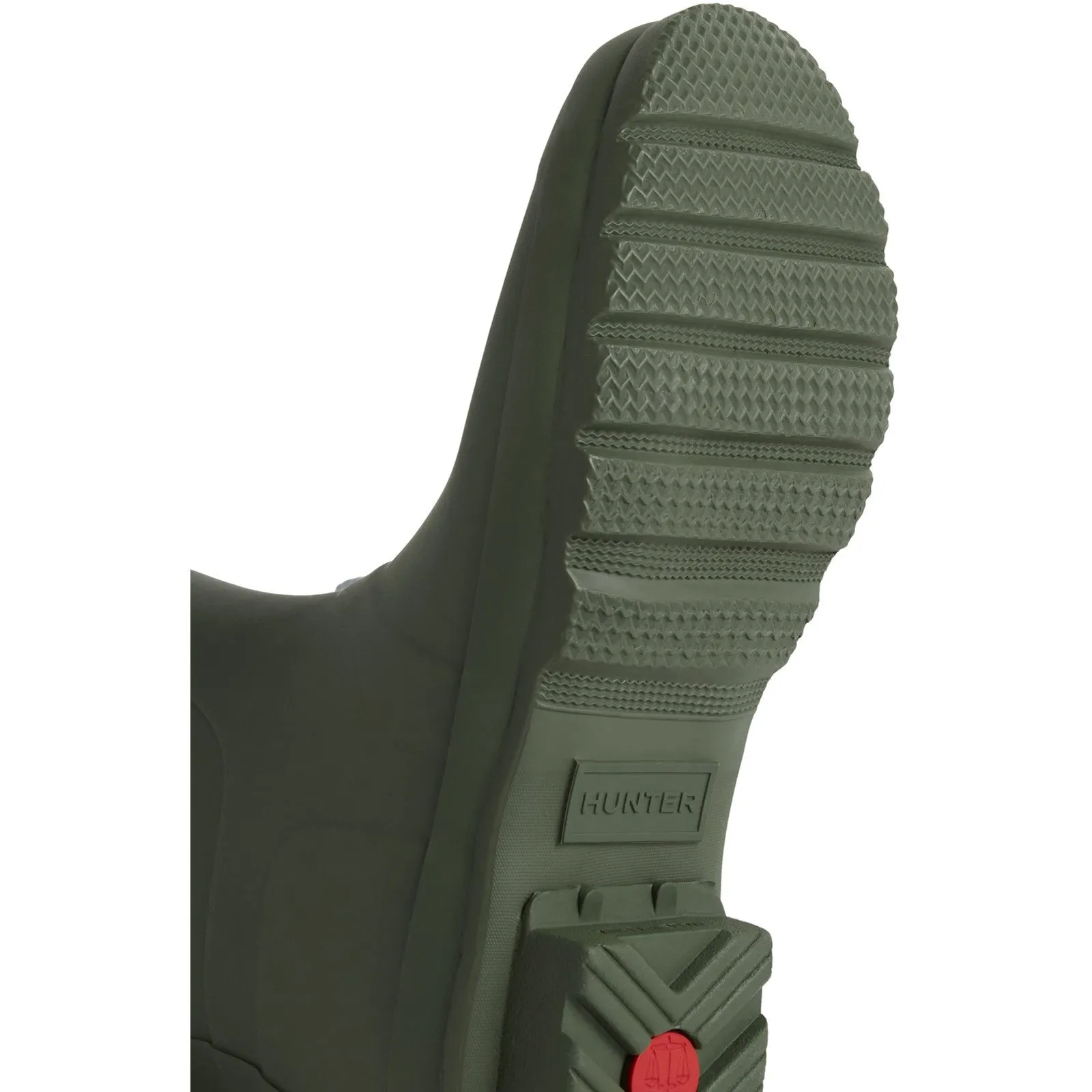 Hunter Womens Original Short Wellingtons Dark Olive Active Fit Comfort Cushion