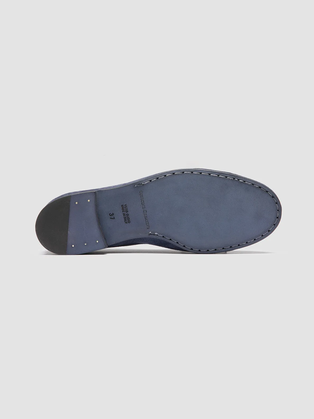 Urban Walk OLIVER 102 - Blue Suede Ballerina Shoes