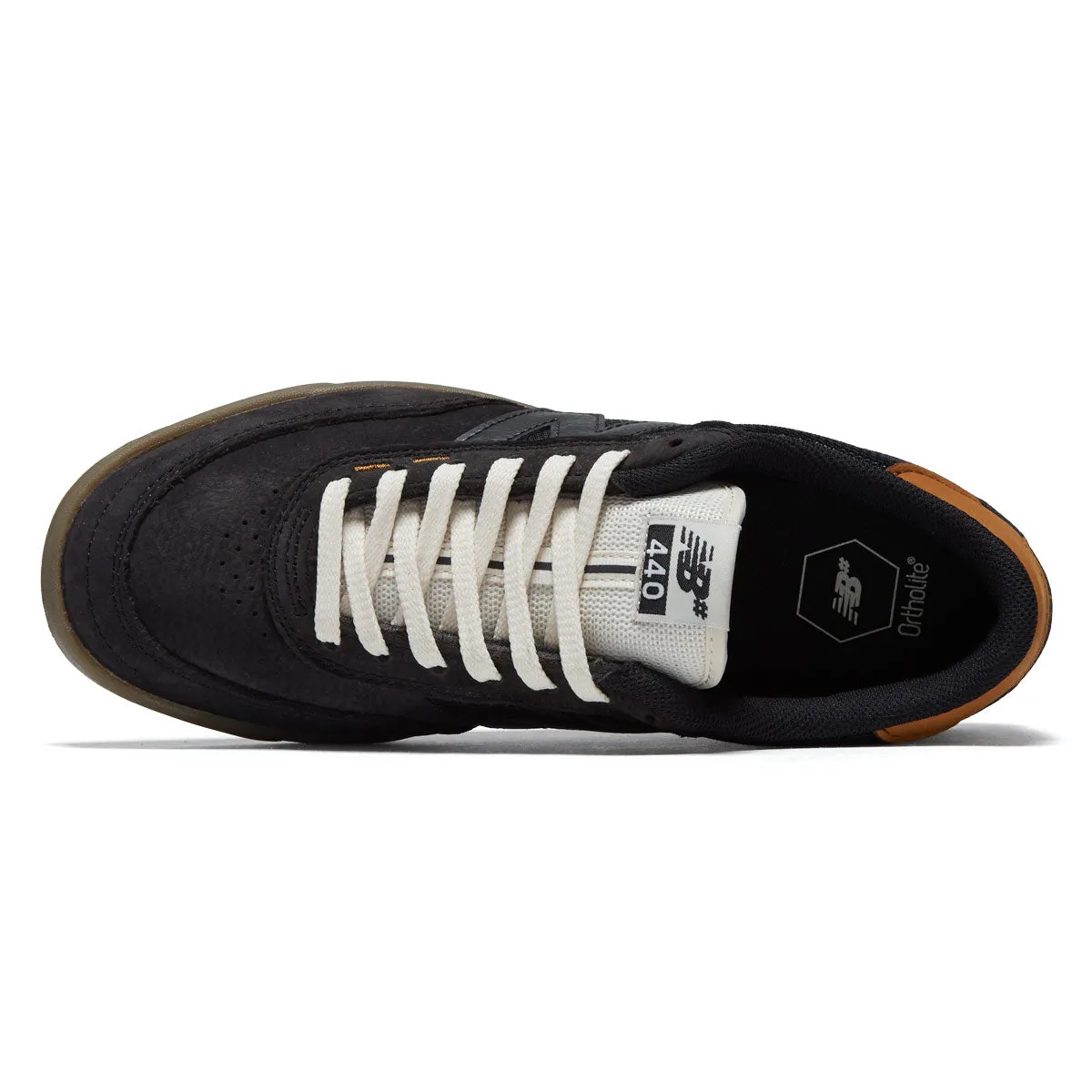 Breathable mesh New Balance 440 V2 Shoes - Black/Gum