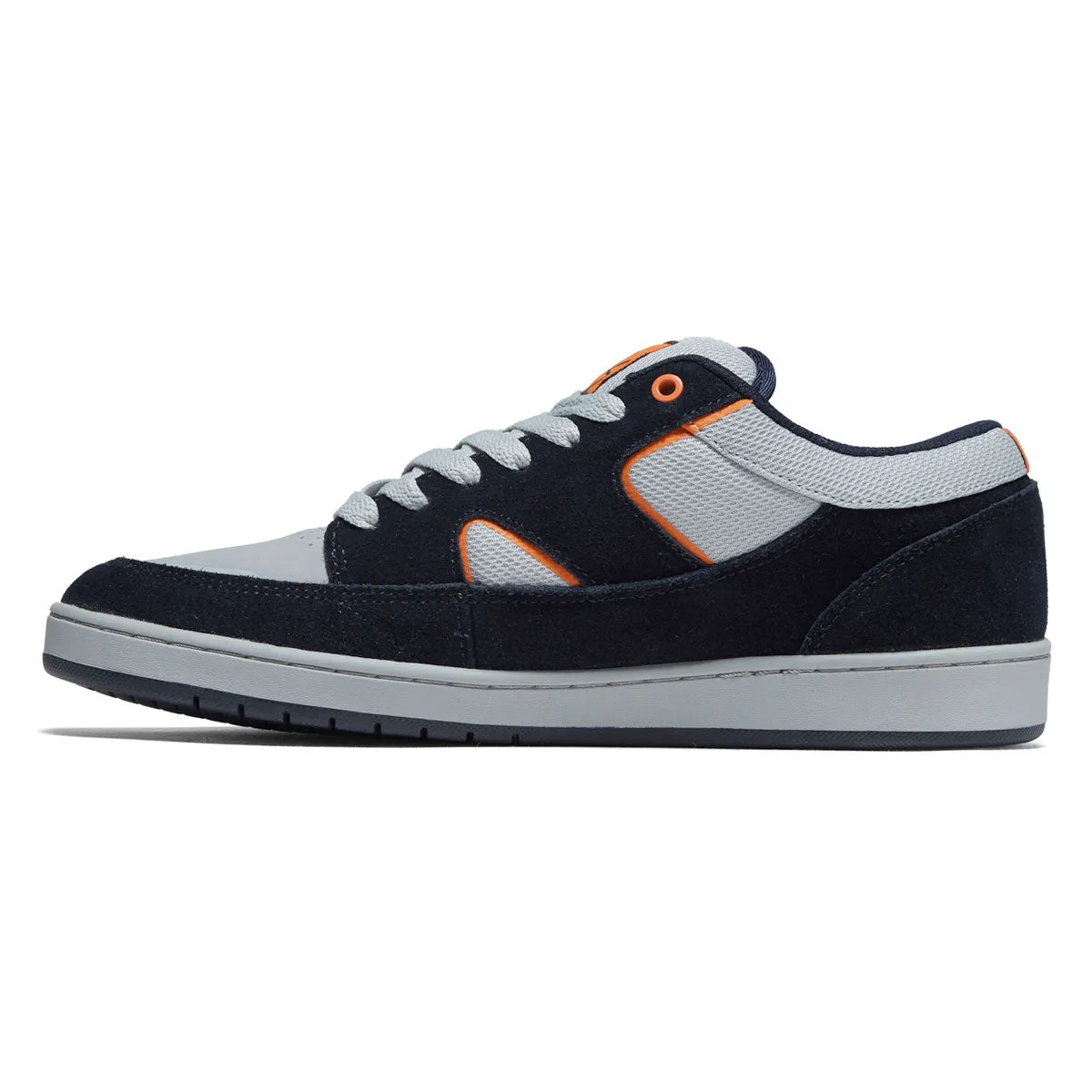 eS Sophisto Shoes - Navy/Grey/Orange Canvas Skate Ready