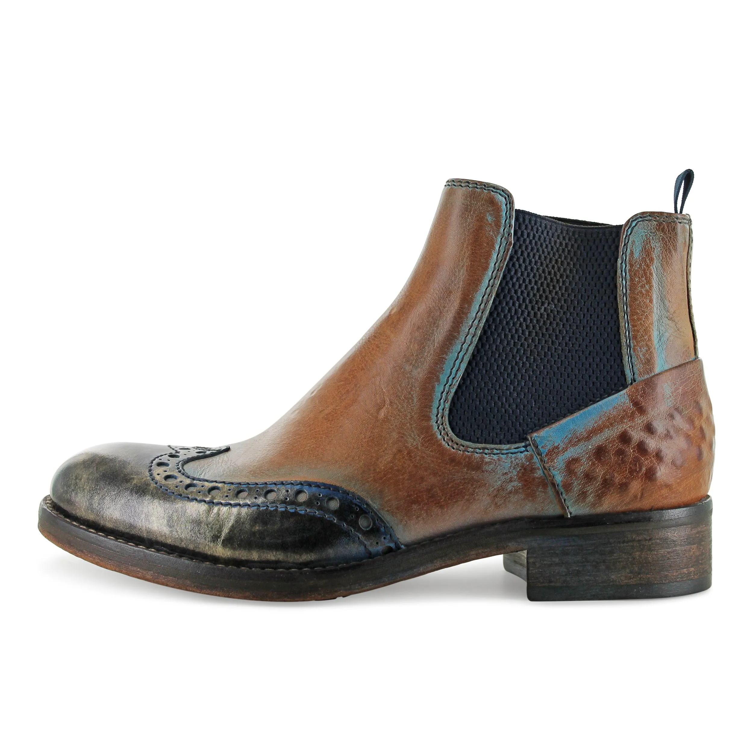 Weekend Vibe Lightweight 6541- Brown Antique Finish With Turquoise Edges