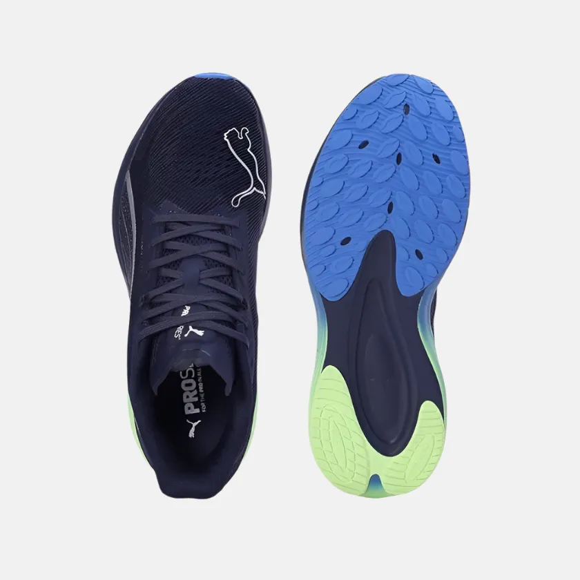 evening jog Puma Darter Pro Fade Res Men's Running Shoes -Navy-Bluemazing