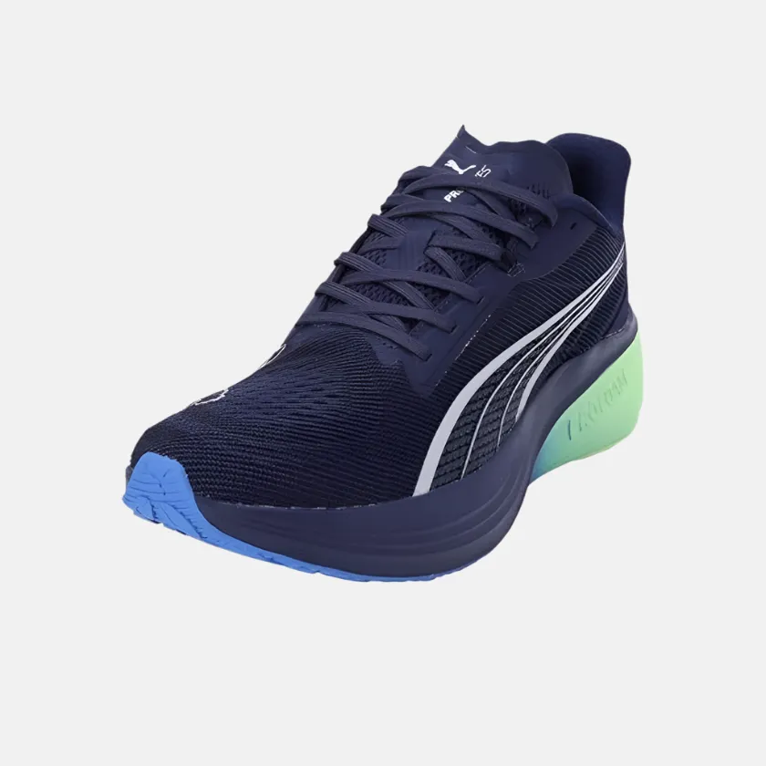Outdoor Adaptability Puma Darter Pro Fade Res Men's Running Shoes -Navy-Bluemazing