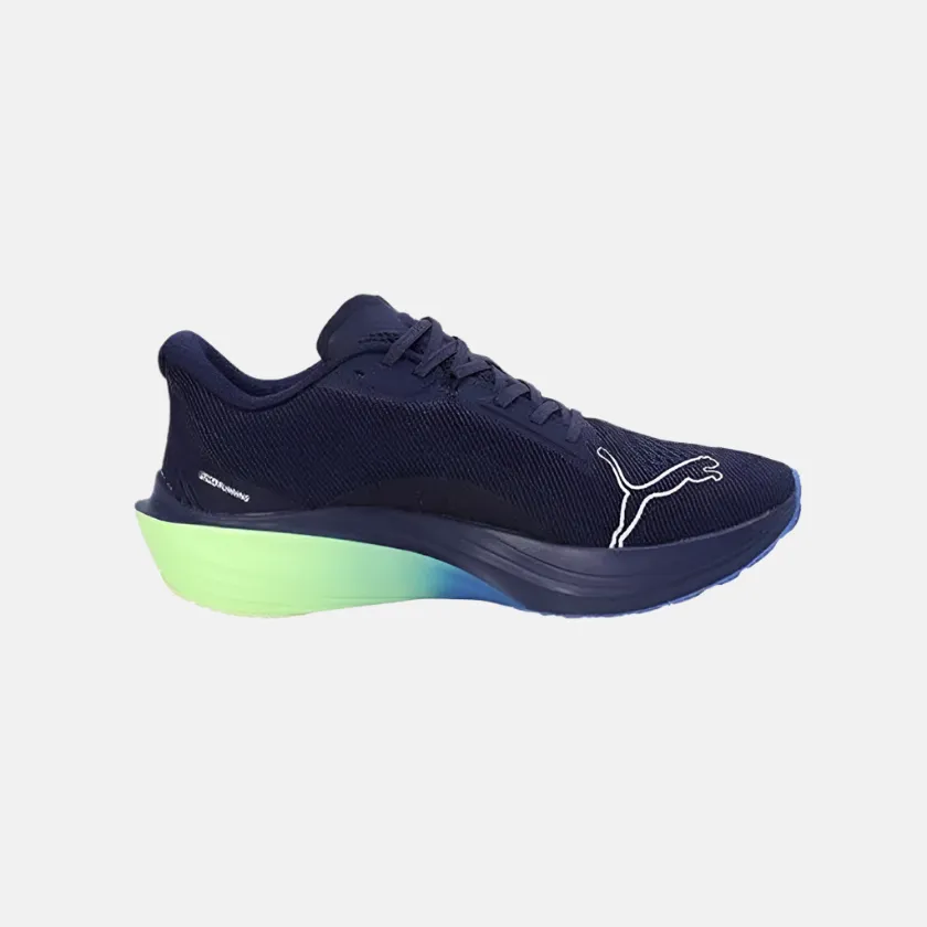 continuous running gear Puma Darter Pro Fade Res Men's Running Shoes -Navy-Bluemazing