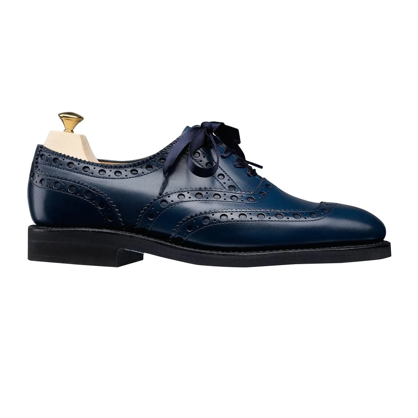 Timeless Performance Office Loafers Anna Blue Burnished Calf