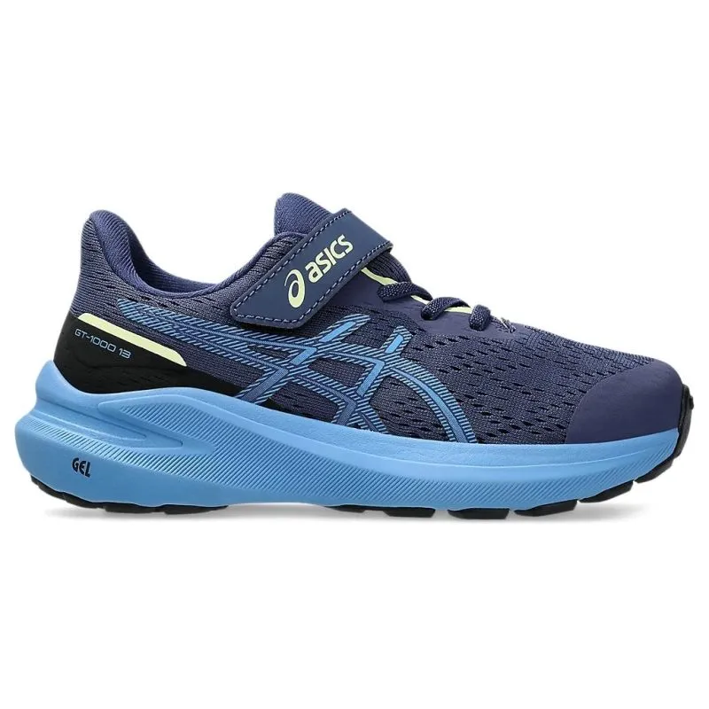 Lightweight Cushion Traction Grooves ASICS GT-1000 13 PS Kids Running Shoes